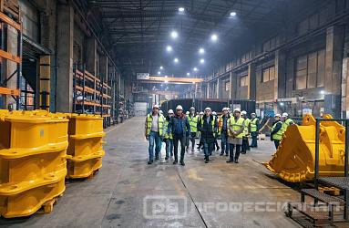 Завод «Профессионал» принял делегацию ведущих машиностроителей России и ряда зарубежных стран